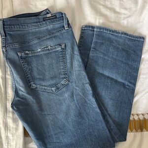 Citizens Of Humanity Medium Blue Straight Leg Jeans
